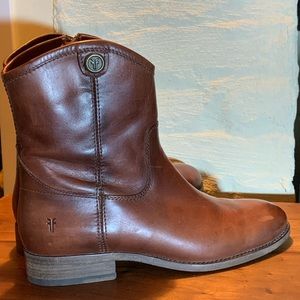 Frye Melissa Button Short Boots